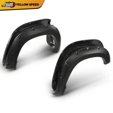 Pocket Rivet Style Fender Flares Fits For Dodge Ram 1500 2019-2021 Paintable 4PC