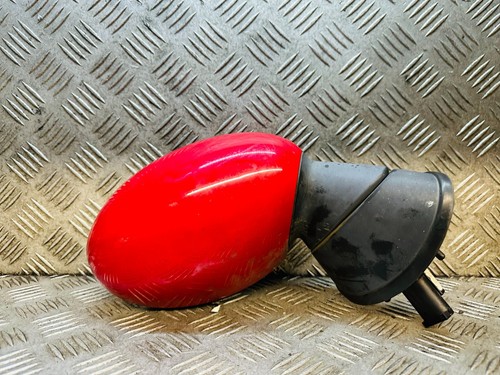 2007 MINI CONVERTIBLE COOPER 1.6 DRIVERS WING MIRROR RED N/A - Picture 2 of 2