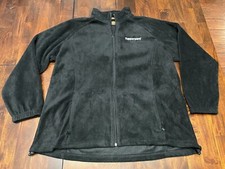 Tupperware Black Full Zip Fleece Jacket Women’s Size 2xl