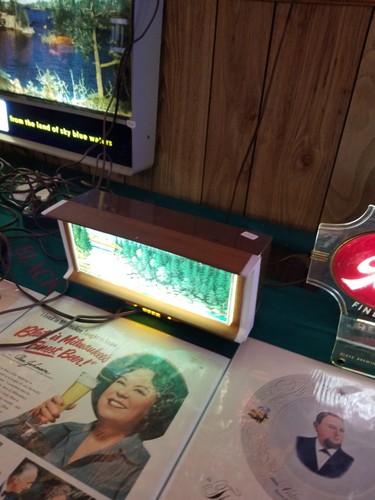 Letrero/lámpara iluminada vintage de cerveza Blatz caja registradora topper barras de luz letreros milw - Imagen 17 de 24