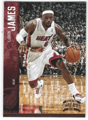 LEBRON JAMES 2012-13 THREADS CAVALIERS V2