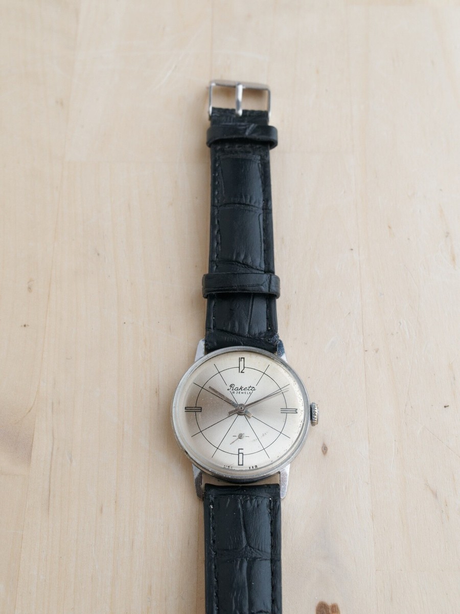 Raketa 16 jewels 2603 ROCKET rare dial Vintage Soviet mechanical