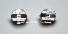 Carpet Cleaning Replacement Stainless Steel 1/8" V-Jets 11002 Vee Jets 2 count 