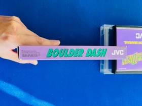 Boulder Dash NES Nintendo Box Manual CIB Complete Inserts Registration Card EX+