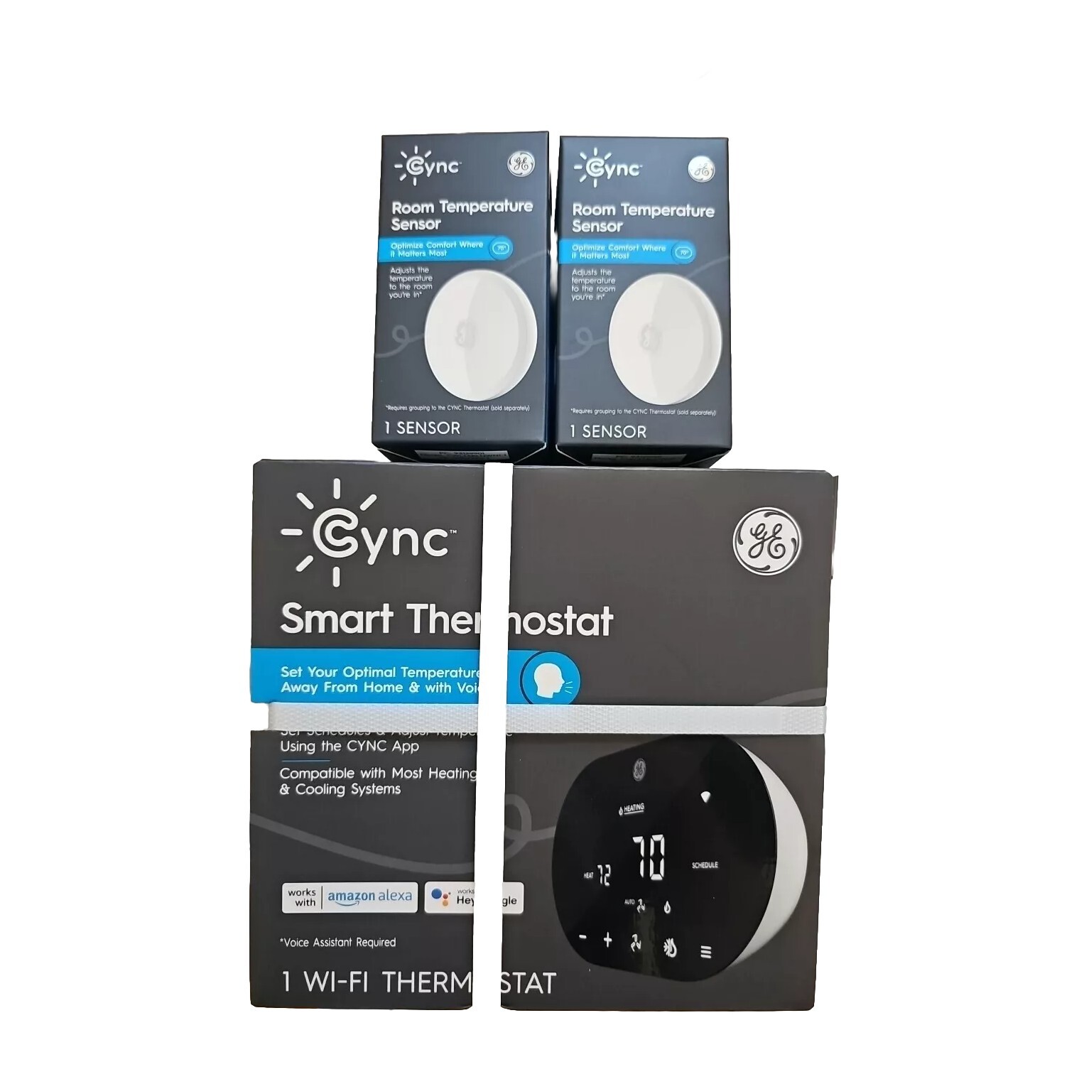 Smart Thermostat/ Room Temperature Sensor Bundle-image