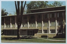Appleton Wisconsin Lawrence University Samuel Plantz Hall Postcard