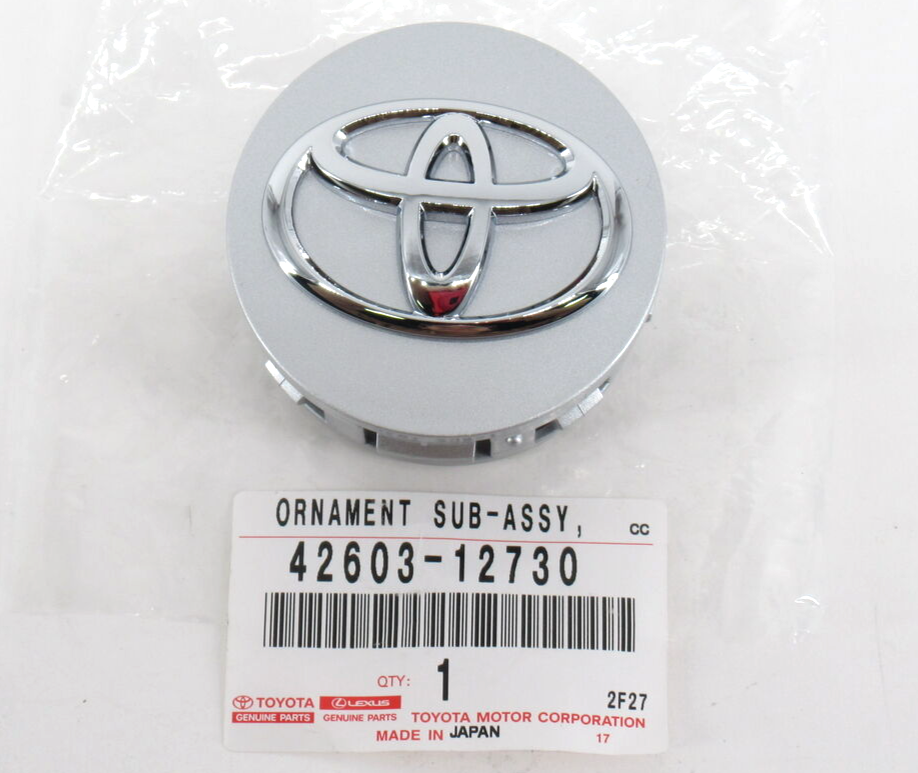 Genuine OEM Toyota 42603-12730 Wheel Center Cap Ornament | eBay