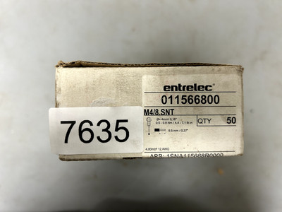 Entrelec 011566800 M4/8.SNT Pack of 50