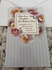Mother  s Day Daughter With Love    Kind Heart 5  x7.75" Stockwell Greeting Card