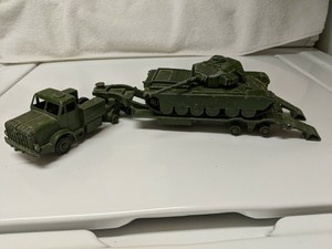 dinky supertoys tank transporter 660