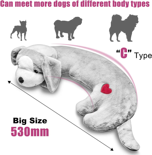 stuffed animal for dog with heartbeat