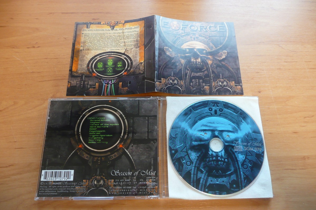 @ CD E-FORCE - EVIL FORCES / SEASON OF MIST 2003 / THRASH METAL CANADA