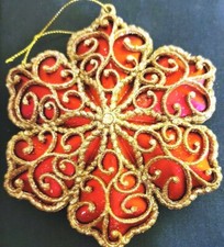 Very Nice 5" Star Christmas Ornament