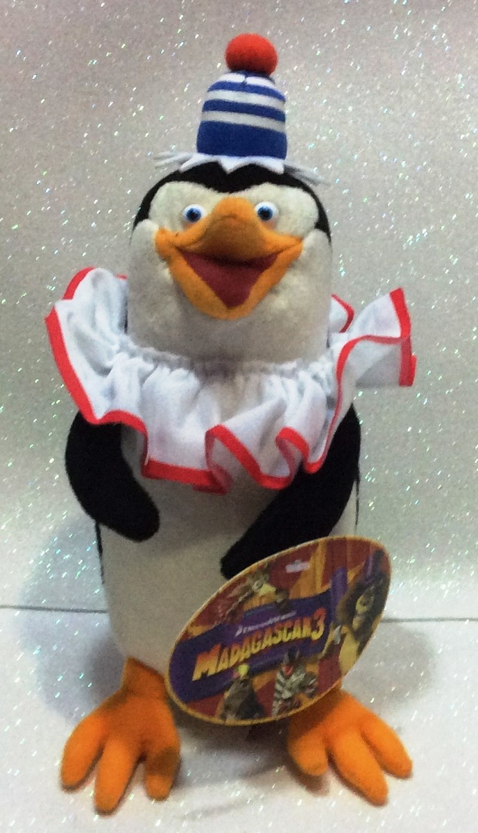 DREAMWORKS MADAGASCAR SKIPPER PINGUINO PELUCHE 25 CM PENGUIN