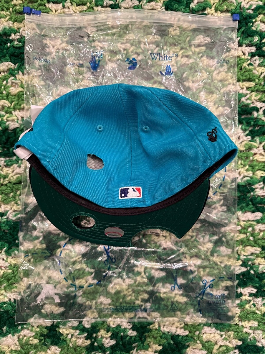 Off White X New Era Miami Marlins MLB Fitted Cap Virgil Off White X New Era Miami Marlins MLB Fitted Cap Virgil