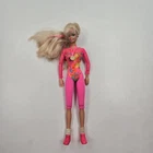 Vintage 1993 Mattel Gymnast Barbie Doll Articulated Olympics Gymnastics