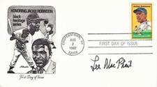 Lee MacPhail Signed - Autographed 1982 Jackie Robinson FDC Envelope - MLB HOF