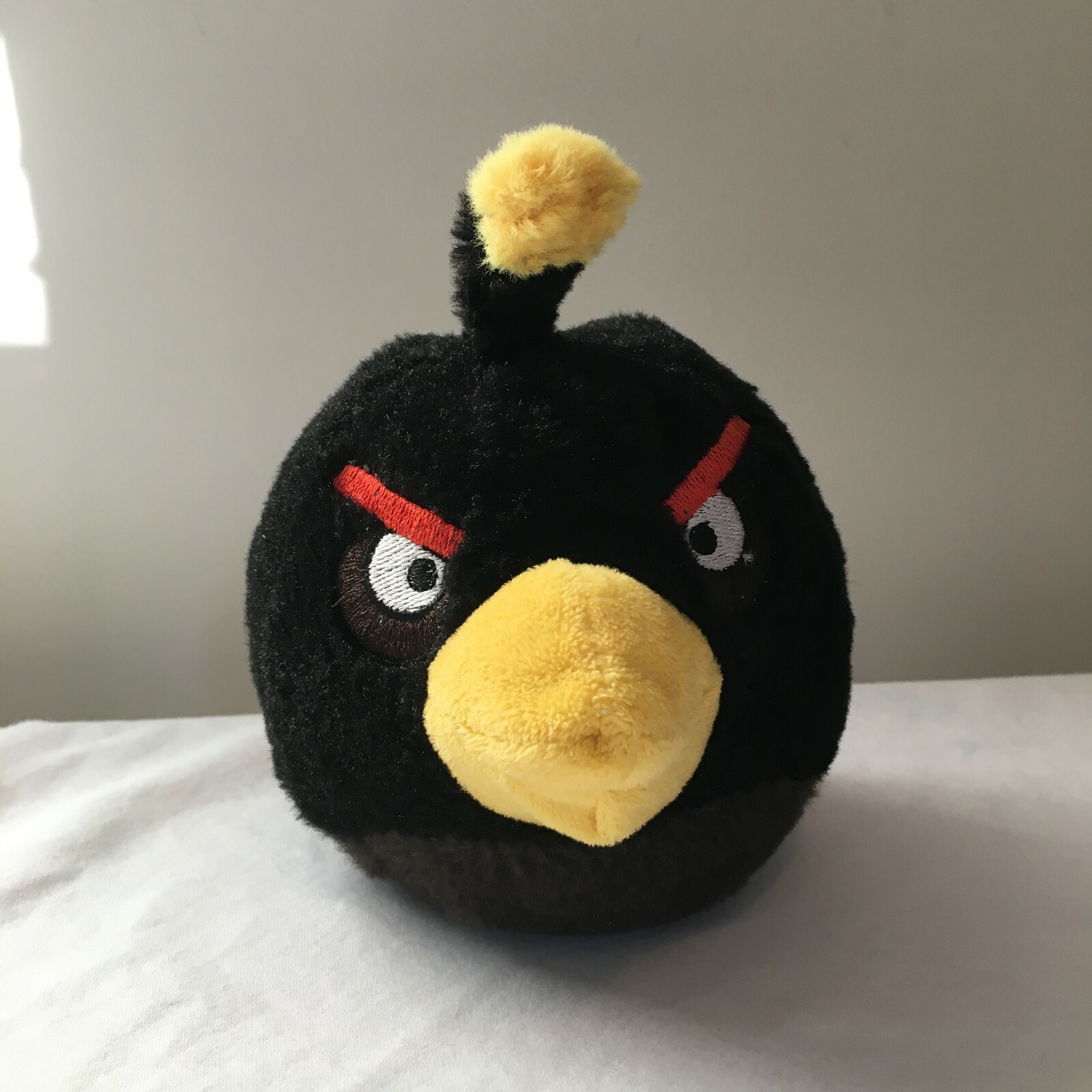 angry birds bomb plush