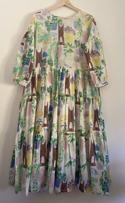 gorman green gallery dress Beautiful Gorman “Green Gallery” Dress Size 8