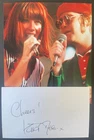 Kiki Dee Signed Autograph White Index Card Music Elton John Singer & Free Photo