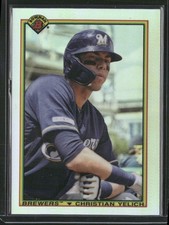 2020 Bowman #90B-CY Christian Yelich 1990 Bowman