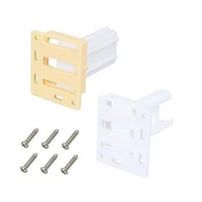 H306 Drawer Slide Socket Set,Cabinet Hardware RV Drawer Parts for 3/4” Drawer 