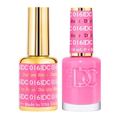 DND DC Gel Polish Set, Pink Collection, UV/LED GelPolish and Air Dry Nail Lacque