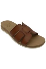 Skechers Women's Bobs Desert Kiss Vegan Slide Sandals Chesnut