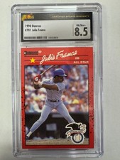 1990 DONRUSS JUILO FRANCO #710 CSG 8.5