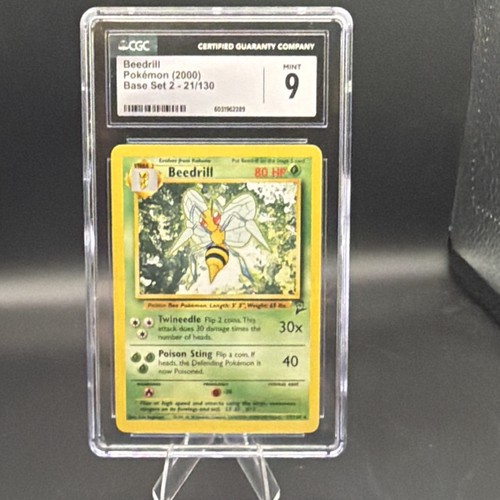 Beedrill graded CGC 9 for sale on eBay