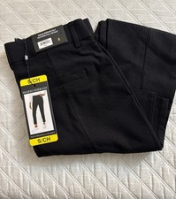 Mario Serrani Ladies' Textured Pull-On Pant Sz S Black 1806647 NWT