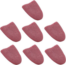 7 Pack Halloween Fake Tongues Prop Toys - Realistic Tongue Props