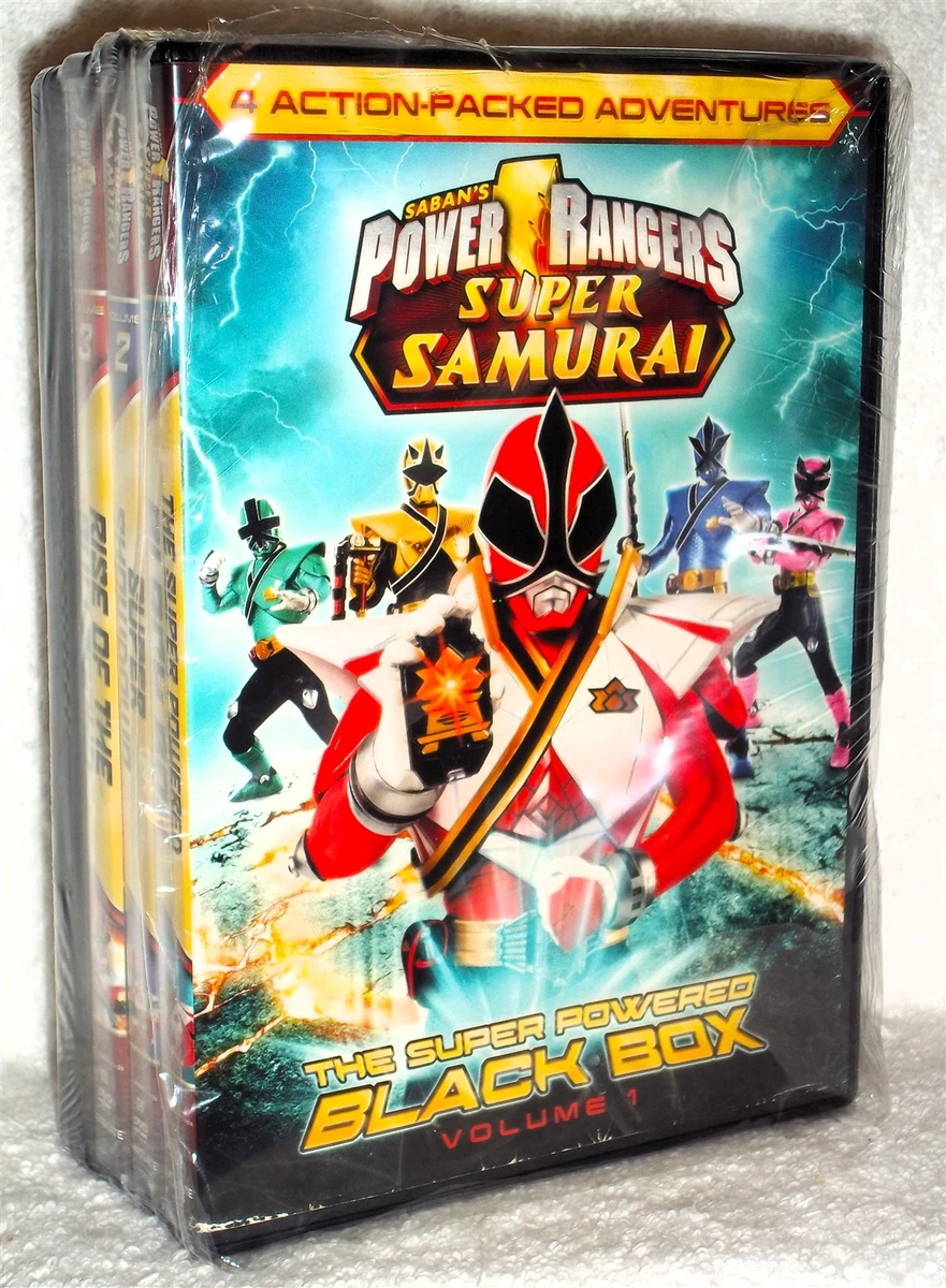 Power Rangers Super Samurai Complete Season 19 (DVD, 2015, 4-Disc