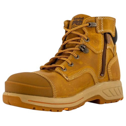 Timberland Mens Pro Helix Hd 6-Inch Composite Toe Wheat Work Boot - Picture 4 of 10
