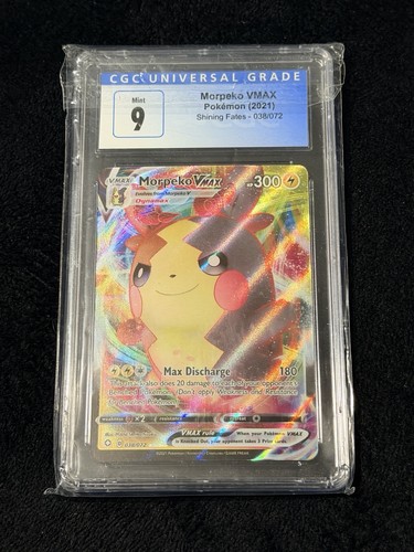 Morpeko VMAX graded CGC 9 for sale on eBay