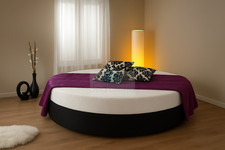 Chic 6FT3 Round Bed 190cm Including Free Round Felicity Foam Mattress