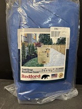 Redford Supply Cold Snap (5°F) Backflow Cover All Season 600D 24"x 40" New Blue