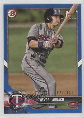 2018 Bowman Draft Blue 26/150 Trevor Larnach #BD-70 0qc1
