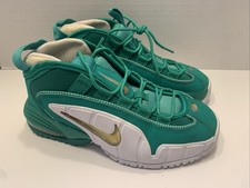 Like NEW - Youth Size 4 Nike Air Max Penny 1 Stadium Green/Gold White One