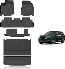 KELCSEECS  Floor Mats  Cargo Liner with Seatback Mats Custom for Nissan