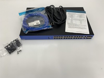 Adtran NetVanta 1234P 2nd Gen 24-Port 10/100 PoE Network Switch 1702595G1