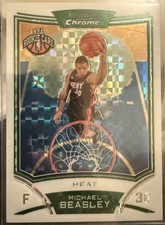 Michael Beasley 2008-09 Bowman Chrome X-Fractor Rookie Card NBA #/299