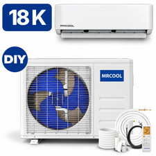 18,000 BTU Mini Split AC Ductless AC Mini Spl...