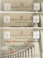 Vatican 2012 ** 3x Block 39 Personalised / Pope Francis / Normal Colonnades