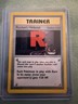 Pokémon Gengar Rocket's Hideout 63/64 Neo Revelation Trainer Card 2000