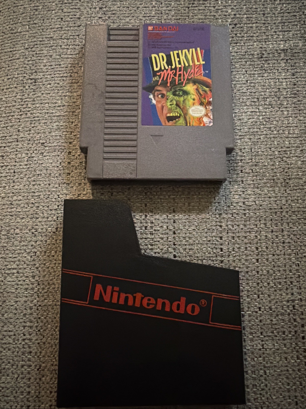 Dr. Jekyll and Mr. Hyde NES Authentic + Tested