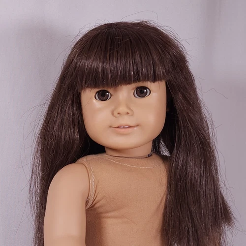 18" American Girl Doll Pleasant Company Samantha Straight Brown Hair 1990's 