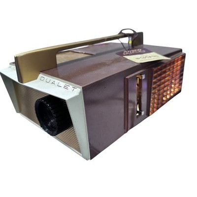 Ansco Dualet  Slide ProjectorTested With Original Tag