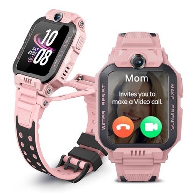 Imoo Watch Z7 Digital Smartwatch Kinder Rechteckig 4G GPS Wlan 3,3cm TFT Pink