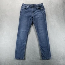 The Perfect Jean NYC Jeans Mens 34x34 Athletic Straight Premium Dark Wash